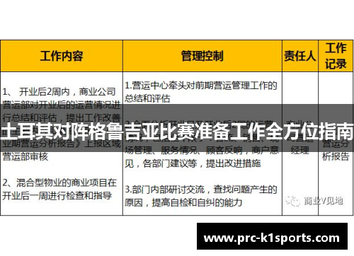 土耳其对阵格鲁吉亚比赛准备工作全方位指南