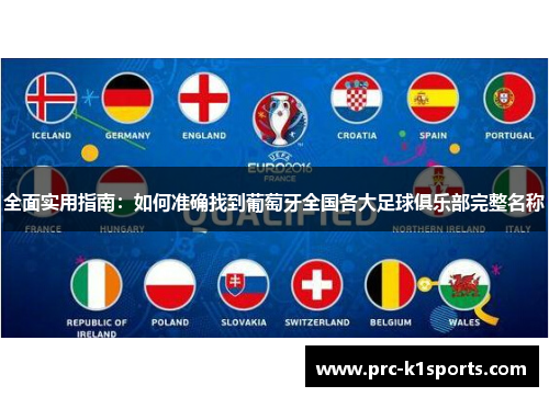 全面实用指南：如何准确找到葡萄牙全国各大足球俱乐部完整名称
