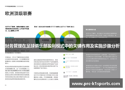 财务管理在足球俱乐部盈利模式中的关键作用及实施步骤分析 财务管理在足球俱乐部盈利模式中的关键作用及实施步骤分析